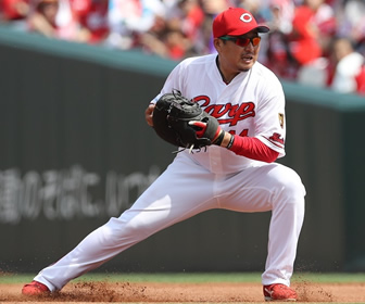 松山竜平、どんな打順でも守備位置でも強打を発揮!/いぶし銀の輝き