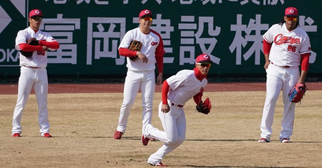 丸佳浩が抜けた外野の一角候補は『多士済々』／注目のレギュラー争い