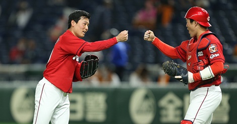 栗林が『新人無失点記録』を達成！心臓に毛が生えた男とは…彼のこと