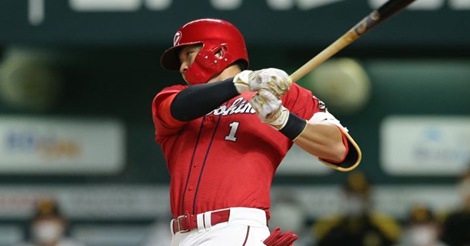 鈴木誠也、菊池涼介、坂倉の一発でヤクルトに勝利！高橋昂也が３勝目