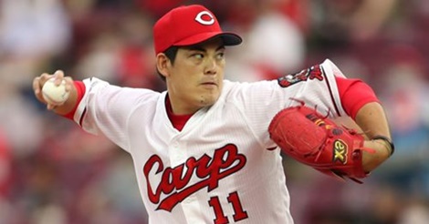 九里がリーグトップの１３勝目、菊池の勝ち越し打でヤクルトに勝利！