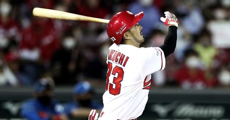 スタメン復帰の菊池涼介、打った瞬間それとわかる６号３ラン【動画】