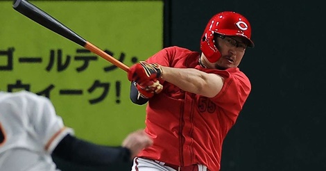 【動画】勝負強さがエグすぎる…松山の同点タイムリーで赤が揺れた!