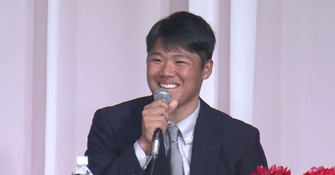 憧れは『炎のストッパー』!ドラ2高「強気に攻められるピッチャー」