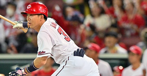 野間峻祥、長打力アップでチームをけん引/来季は、ひと味違います!
