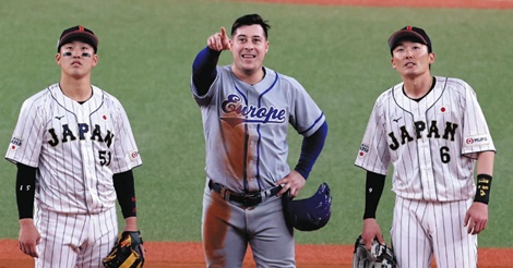 侍Ｊ、ベネズエラ出身選手との談笑にＳＮＳ注目「小園くんペラペラ」