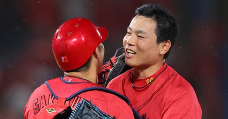 栗林「セ・リーグで一番投げられるように」／わがチームの『○○王』