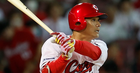 田中広輔、１２年目へ意地見せる「文句を言われないくらい打ちたい」