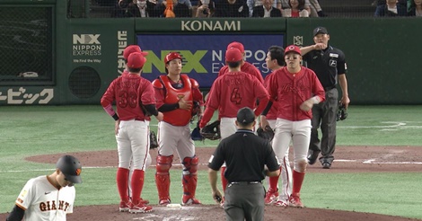 ９回２アウトからエラーで勝利逃す、延長１２回サヨナラ負けで４連敗