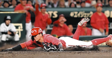 大盛の神走塁で首位奪取、同点９回に赤松コーチとの瞬時の意思疎通！