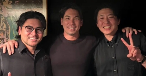 楽天・前田健太が去就を最速報告した「2人」とは…最高の3ショット